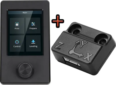 Zdjęcie produktu dla Oficjalny zestaw ekranowy Creality do drukarki Ender-3V3 SE + akcesoria do modernizacji drukarki 3D Creality Ender-3 V3 KE z czujnikiem kompensacji drgań ADXL345