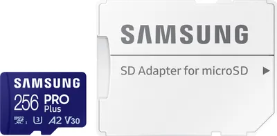 Zdjęcie produktu dla Karta pamięci Samsung PRO Plus MB-MD256SA/EU 256 GB MicroSD UHS-I Class 3