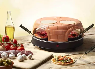 Produktbild von Emerio Pizzarette, Pizza Ofen, 4 Pers. , Warmhaltefläche