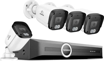 Zdjęcie produktu dla Kamera do monitoringu, rozdzielczość 5 MP, noktowizor, kamera 8CH 4szt, 1T