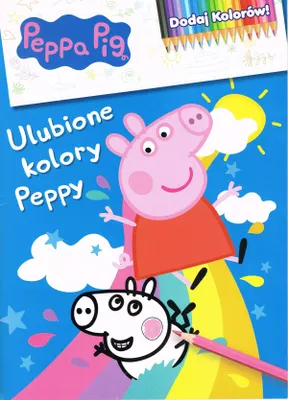 Productafbeelding van Kolorowanka dla dzieci Świnka Peppa Ulubione kolory Peppy