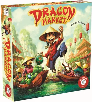 Produktbild von Piatnik 717390 - Familienspiel Dragon Market