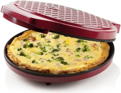 Obrázok produktu pre Pec na pizzu, DOMO My express, 1450 W, nastaviteľná teplota, červená