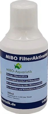 Produktbild von MIBO Aquarium  Filteraktivator 250 ml Flasche flüssiges Filtermedium