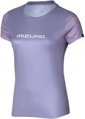 Zdjęcie produktu dla Damska koszulka sportowa Mizuno, fioletowa, rozmiar M