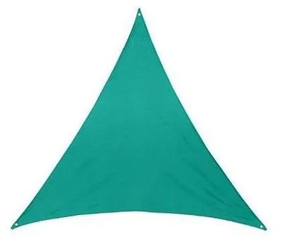Image de Toile solaire triangle "Anori" - 300 x 300 x 300 cm - Polyester - Vert