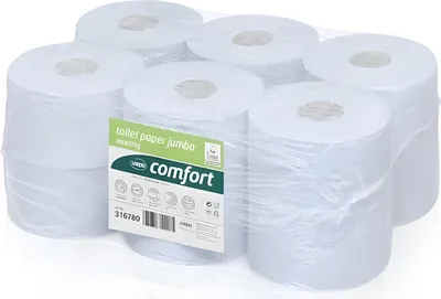 Produktbild von wepa Großrollen Toilettenpapier Comfort 2 lagig 320 m
