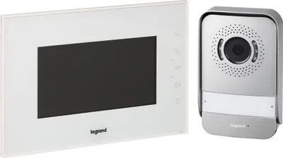Produktbild von Legrand Video-Türsprechanlage mit Farbmonitor & Weitwinkelkamera