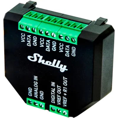Obrázok produktu pre Shelly Plus Add-On Snímač vnútornej/vonkajšej teploty Zabudovaný káblový