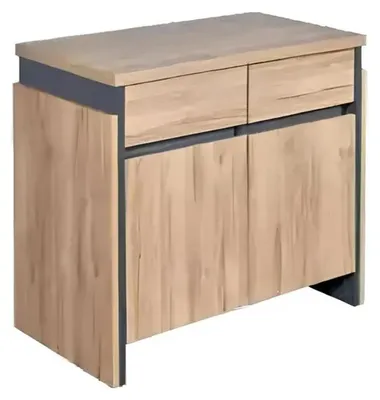Image de Commode en bois moderne Buffet Espace de rangement Commode Meuble de bureau Nouveau