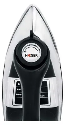 Image de Haeger DI-120.001B Grille fer seco Sole de aluminium 1200 W Noir, acier