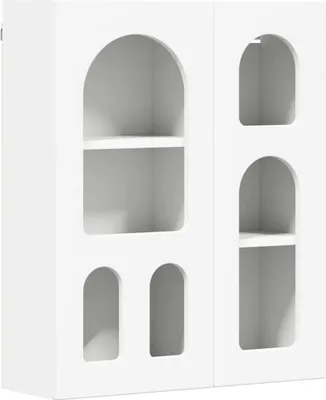 Immagine prodotto di vidaXL Armadio a muro con ripiano Bianco 59 x 20 x 71,5 cm Materiale a base di legno