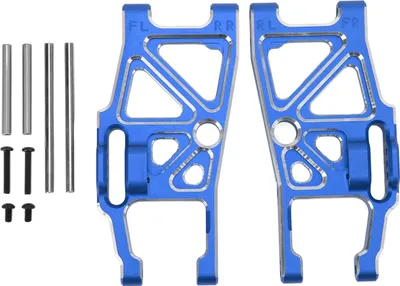 Image de Kit de bras de suspension RC, aluminium sous-tension pour Traxxas 1/10 MAXX 2.0, bleu foncé