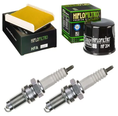 Produktbild von Service-Kit für Kawasaki GPZ 500 S 1988-2001 Luftfilter Ölfilter Zündkerzen von pamoto - Neu