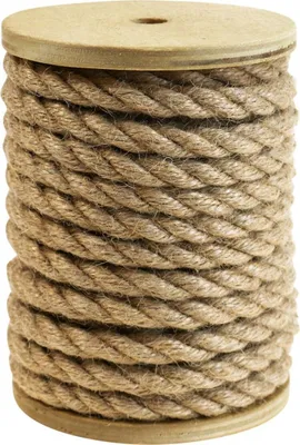 Produktbild von Juteschnur Natur Ø7mm 5m Basteln DIY Verpackung umweltfreundlich