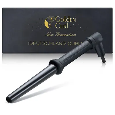 Produktbild von Lockenstab Hair Curler 18–25mm, Kegel- & Beach Waves Styler mit Handschuh & Klemme, Turmalin Keramik, Schnell Aufheizbar, Für Alle Haartypen