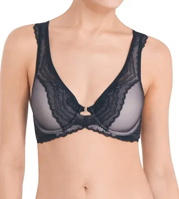 Produktbild von Triumph Captivating Essence WHP01 e, Farbe: Black Combination K9/M014, Größe: 70D Bügel-BH mit Halbschale und Einlage