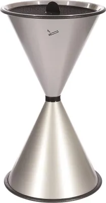 Produktbild von TKG Diabolo Standaschenbecher hellsilber, 1 St.