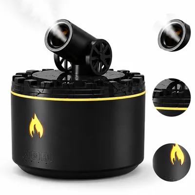 Produktbild von Mini Luftbefeuchter mit Aroma Diffuser, LED Nachtlicht und 2 Sprühmodi, leiser Luftbefeuchter für Schlafzimmer, Büro und Zuhause