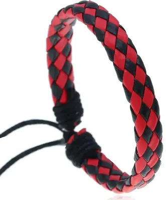 Produktbild von AY-29837 Armband Schwarz/Rot - Modernes Design KP29837
