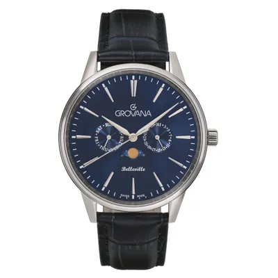 Immagine prodotto di Grovana - 1766.1535 - Orologio da polso - Uomo - Belleville Moonphase