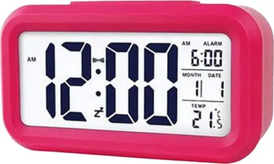 Produktbild von Elektronischer Wecker, leuchtende Smart-Uhr, kreative LED-Digitaluhr für Schüler und Kinder – das perfekte Geschenk,pink