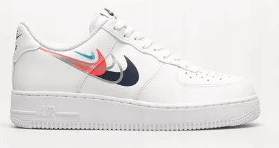 Produktbild von Nike Air Force 1 07 - Quadruple Swoosh - Damen Schuhe Weiß FJ4226-100 , Größe: EU 39