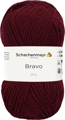 Produktbild von Schachenmayr Bravo, 50g Brombeer Handstrickgarne