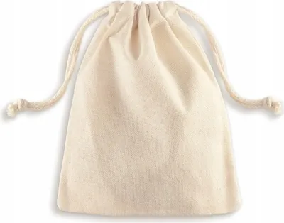 Obrázok produktu pre Bavlnené darčekové vrecko 15×20 cm – 145 g vrecko so šnúrkou na darčeky