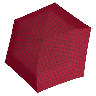 Image de doppler parapluie de poche parapluie Fiber Havanna Denver Berry rouge