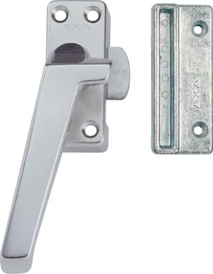 Produktbild von AXA Fensterverriegelung - Modell 3308 - Fenstergriff - abschließbar mit Drehknopf - nach links außen drehend - Aluminium