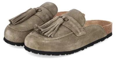 Produktbild von Tamaris Damen Clogs Grün Rauleder Größe: 36