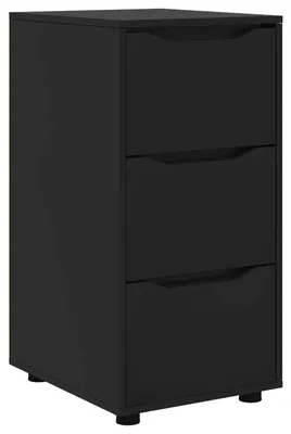 Obrázek produktu pro vidaXL Skříňka černá 40 x 48 x 81 cm materiál na bázi dřeva