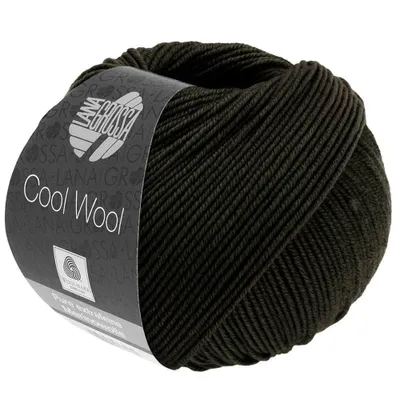 Produktbild von Lana Grossa - Cool Wool 2104 schwarzgrün