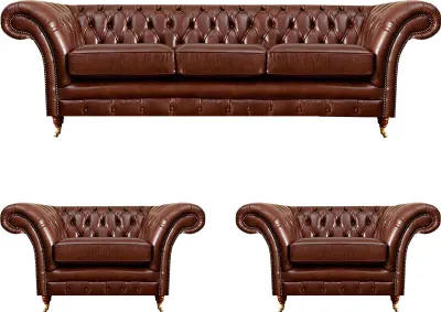 Image de Canapés en cuir Canapé rembourré Garniture de canapé Canapé moderne Chesterfield