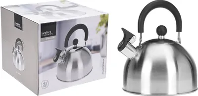 Produktbild von Excellent Houseware Pfeifkessel 2,5 L Edelstahl