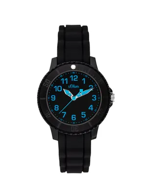 Produktbild von s.Oliver Uhr Kinder-Armbanduhr Silikon Kids Jungen Silikon SO-3917-PQ