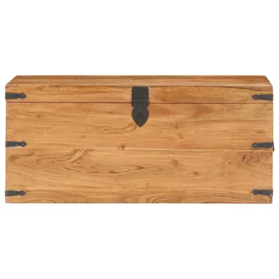 Immagine prodotto di Baule 90x40x40 cm in Legno Massello di Acacia