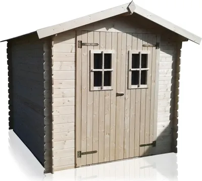 Produktbild von Gartenhaus Linz 2 - 2,26 x 2,28 Meter aus 19 mm Blockbohlen