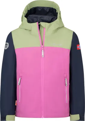 Produktbild von TROLLKIDS Telemark wasserdichte Kinder Outdoor Jacke pink 116