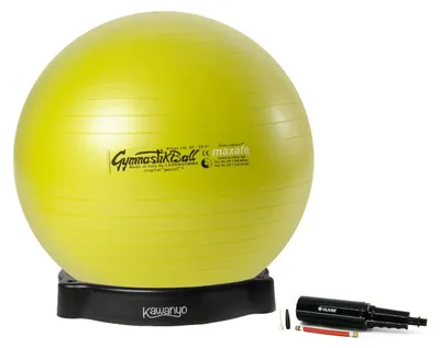 Produktbild von MAXAFE Gymnastikball, 65 cm, mit Luftpumpe