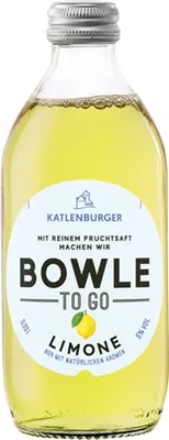 Produktbild von Katlenburger Bowle To Go Limone mit fruchtig reinem Fruchtsaft 330ml