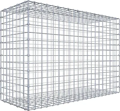 Immagine prodotto di Gabbione 100 cm x 70 cm x 40 cm (L x H x P), maglia 5 cm x 5 cm, anello a C