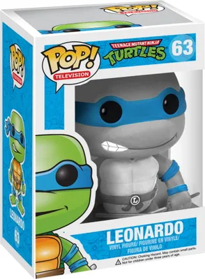 Produktbild von Teenage Mutant Ninja Turtles - Leonardo 63 - Funko Pop! - Vinyl Figur