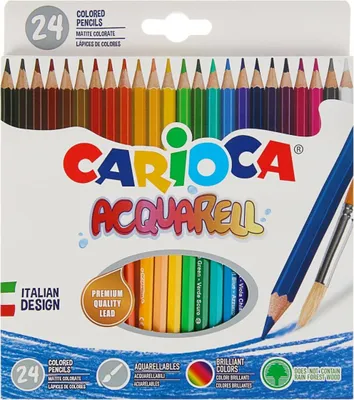 Immagine prodotto di Carioca 42858 pastello colorato Multicolore 24 pz