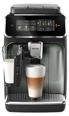 Image de Cafetière à grain Philips Série 3300 LatteGo EP3349/70 - noire/argent