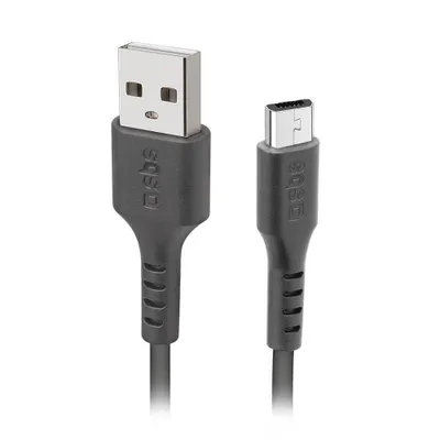 Obrázek produktu pro SBS TECABLEMICRO2K, 2 m, USB A, Micro-USB B, USB 2.0, Černá