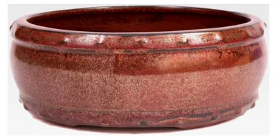 Produktbild von Bonsai-Schale rund 15 Ø x 6 cm kupferfarben