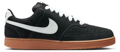 Produktbild von Nike Court Vision Low FL Sneaker aus Wildleder mit Perforationen und robuster Cupsole-Sohle für Freizeit