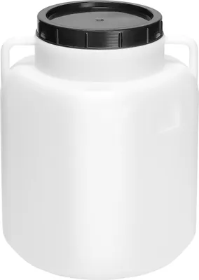 Produktbild von Garronda 50L Plastikfass BPA-freies quadratisches Fass und Behälter mit Deckel GD-0088, Weiß